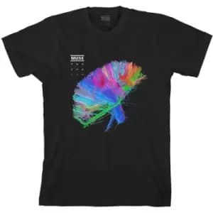 Muse - 2nd Law Album Unisex XX-Large T-Shirt - Black