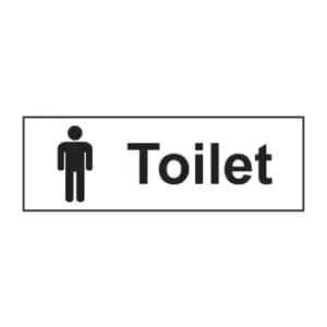 Toilet (Gentlemen) - RPVC (300 x 100mm)