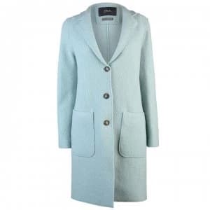SET Wool Coat - 6106 Blue SURF
