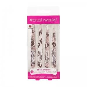 Brush Works The Complete HD Combination Tweezer Set