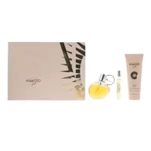 Azzaro Wanted Girl Gift Set 80ml Eau de Parfum + 100ml Body Milk + 7.5ml EDP