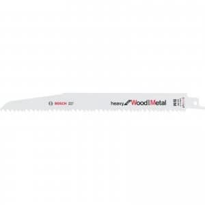 Bosch S1110VF Wood and Metal Cutting Reciprocating Saw Blades Pack of 5