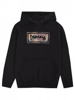 Money Boys Super Star Camo Hoodie - Black