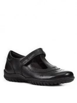 Geox Girls Shadow T-Bar School Shoe