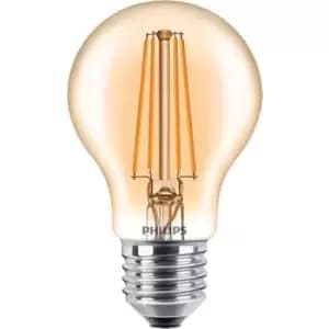 Philips 7.5W LED ES E27 GLS Amber Warm White Dimmable - 70956600