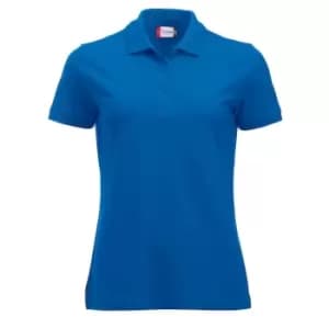 Clique Womens/Ladies Manhattan Polo Shirt (L) (Royal Blue)
