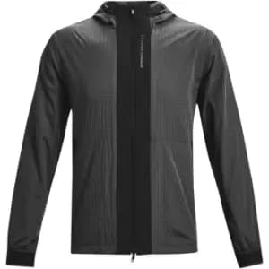 Under Armour Rush Legacy Windbreaker Jacket Mens - Black