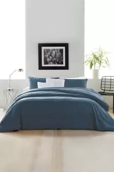 'Chenille Stripe' Cotton Duvet Cover