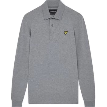 Lyle and Scott Sleeve Polo - Grey