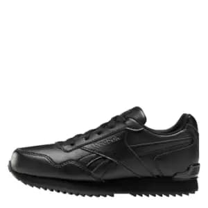 Reebok Royal Glide Ripple Clip Shoes Kids - Black