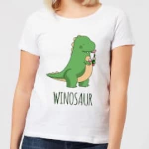 Winosaur Womens T-Shirt - White - 3XL