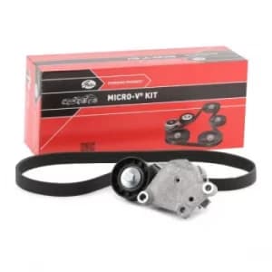 GATES Poly V-Belt PEUGEOT,CITROEN,MINI K026PK975 16112778,1611277880,1611277880 Ribbed Belt,V Ribbed Belt,Multi V Belt,Poly Belt,V-Ribbed Belt Set