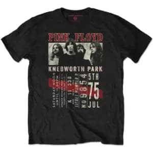 Pink Floyd - Knebworth '75 Unisex XX-Large T-Shirt - Black