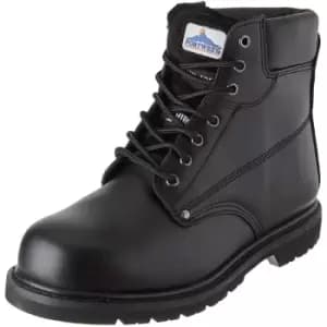 Portwest Mens Steelite SBP HRO Leather Safety Boots (7 UK) (Black) - Black