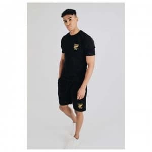 Fresh Ego Kid Waffle Shorts - Black