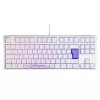 Ducky One 3 Classic TKL USB RGB Mechanical Gaming Keyboard Cherry Red - Pure White UK Layout