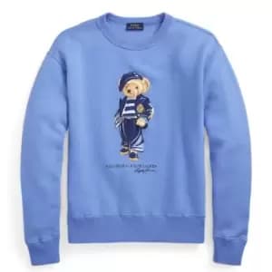 Polo Ralph Lauren Bear Crew Sweatshirt - Blue