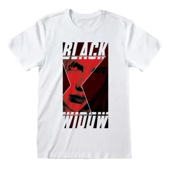 Black Widow Movie - Box Image Unisex Large T-Shirt - White
