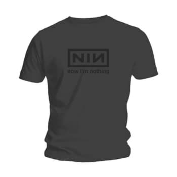Nine Inch Nails - Now I'm Nothing Unisex Medium T-Shirt - Grey