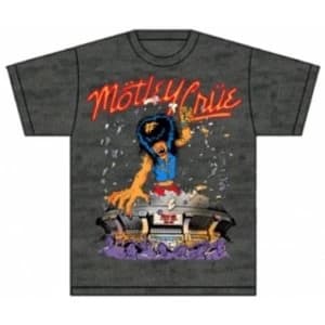 Motley Crue Allister Kingkong Mens Grey TShirt: Large
