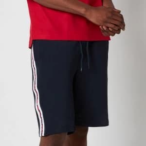 Tommy Hilfiger Mens Side Logo Drawstring Shorts - Desert Sky - L