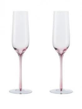 Denby Colours Champagne Flutes Set Of 2