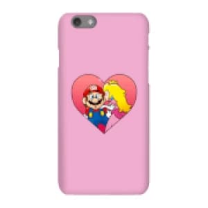 Nintendo Super Mario Peach Kiss Phone Case - iPhone 6S - Snap Case - Gloss