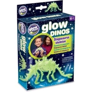 The Original Glowstars Company Glow Dinos Stegosaurus Skeleton