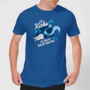 Looney Tunes ACME Kicks Mens T-Shirt - Royal Blue - L