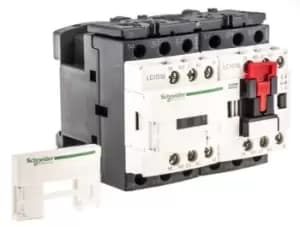 Schneider Electric TeSys D LC2D 3 Pole Reversing Contactor - 12 A, 110 V ac Coil, 3NO, 5.5 kW