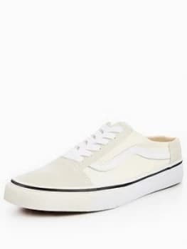 Vans Old Skool Mule White Size 3 Women