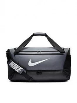 Nike Brasilia Medium Training Duffel Bag - Grey