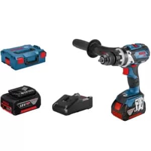 Bosch GSB 18V-110 18v Cordless Brushless Combi Drill Connect Ready 2 x 5ah Li-ion Charger Case