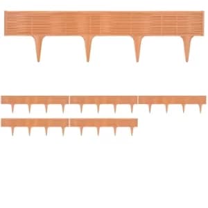 Lawn Edge Bed Frame Set 11.7m Terracotta