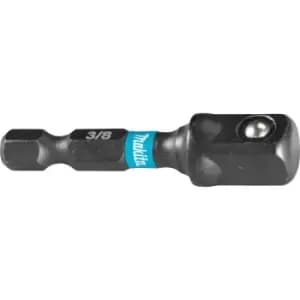 Makita Impact Black Socket Adaptor 3/8"