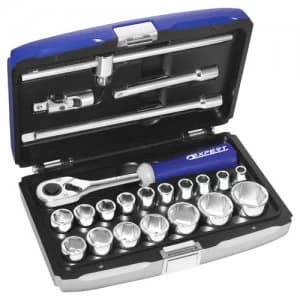 Expert by Facom 22 Piece 1/2" Drive Hex Socket Set Metric 1/2"