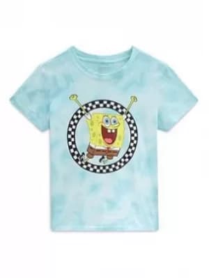 Vans Vans X Spongebob Jump Out Crew Tee, Blue, Size S, Women
