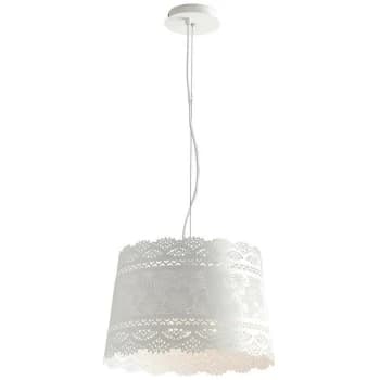 Fan Europe Lighting - Fan Europe CLUNY 3 Light Cylindrical Pendant Ceiling Light White 40x27.5cm