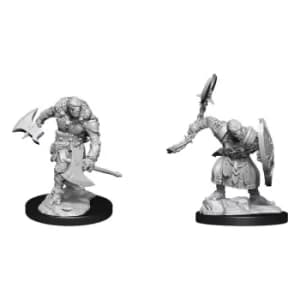D&D Nolzur's Marvelous Miniatures Unpainted Miniatures Warforged Barbarian Case (6)