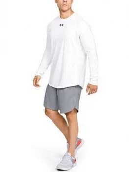 Urban Armor Gear Knit Training Shorts, Grey/Black Size M Men