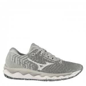 Mizuno Sky WaveKnit 3 Ladies Running Shoes - Grey/White