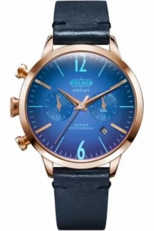 Unisex Welder The Moody 38mm Dual Time Watch K55/WWRC106