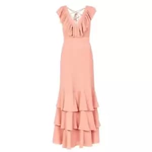 Ted Baker Ashleih Ruffle Dress - Pink