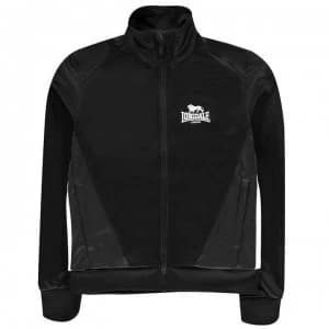 Lonsdale 2S Track Jacket Junior Boys - Black