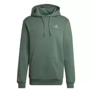 adidas Stadium Fleece Badge of Sport Hoodie Mens - Green