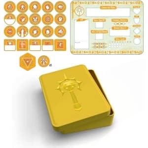 D&D Cleric Token Set (Player Board & 22 tokens)