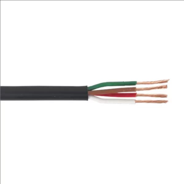 Sealey AC24204CTH Automotive Cable Thin Wall 4 x 0.75mm² 24/0.20mm 30mtr Black