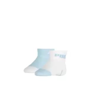 Puma 2 Pack Logo Socks Baby - Blue