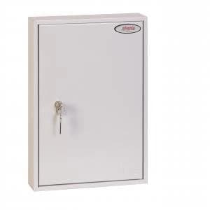 Phoenix Commercial Key Cabinet KC0601P 42 Hook with Key Lock.