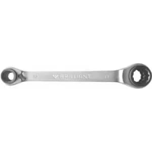 BRILLIANT TOOLS Double Ratcheting Box-end Wrench